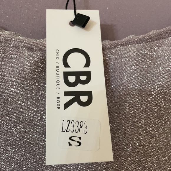 Sparkle light purple evening dress with side slit - Picture 4 of 5